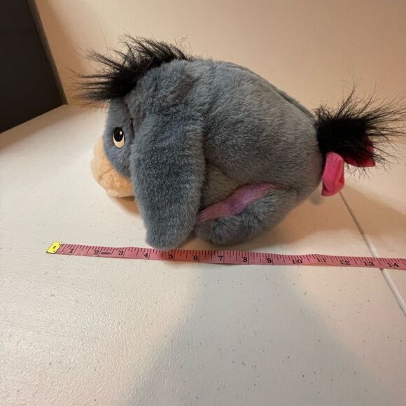 Vintage 1999 Fisher-Price Ask Me More Eeyore Talking Plush Toy Moving Head Moves - Picture 3 of 5